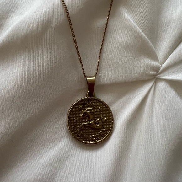 Capricorn Medallion Necklace - Picture 2 of 5